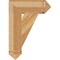Ekena Millwork Traditional Arts & Crafts Rough Sawn Bracket, Western Red Cedar, 6"W x 20"D x 28"H BKT06X20X28TRA03RWR - alternate 3